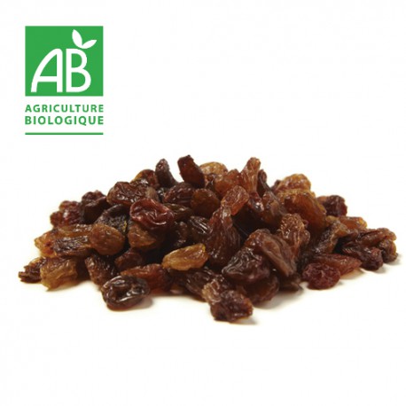 Raisins verts BIO (séchés) - source de potassium